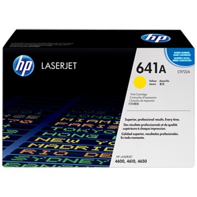 HP C9722A 641A Sarı Orjinal Toner