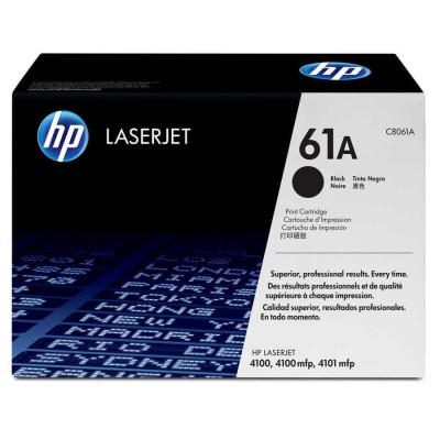 HP C8061A 61A Siyah Orjinal Toner