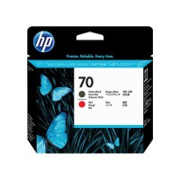 HP C9409A (70) Mat Siyah + Kırmızı Orjinal Kafa Kartuşu - Designjet Z2100