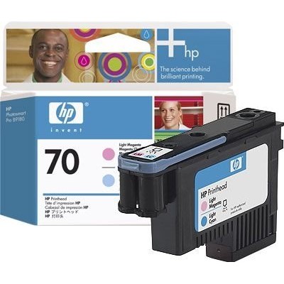 HP C9406A Sarı + Kırmızı Orjinal Kafa Kartuşu - Designjet Z2100