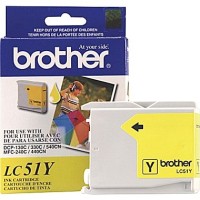 Brother LC51Y Sarı Orjinal Kartuş - DCP-350C Brother LC51Y Sarı Orjinal Kartuş - DCP-350C