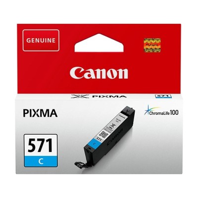 Canon CLI-571C (0386C001) Mavi Orjinal Kartuş - MG5700 / MG6800
