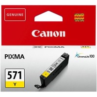 Canon CLI-571Y (0388C001) Sarı Orjinal Kartuş - MG5700 / MG6800