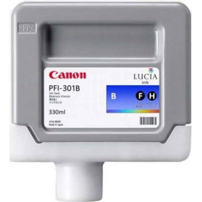 Canon PFI-301B (1494B001) Blue Orjinal Kartuş 330 Ml. - iPF8000 / iPF8100