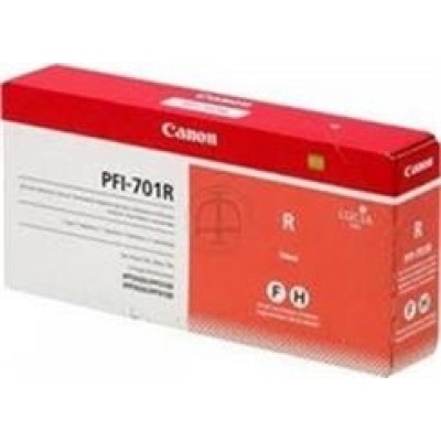 Canon PFI-701R (0906B001) Red Orjinal Kartuş - iPF8000 / iPF8100