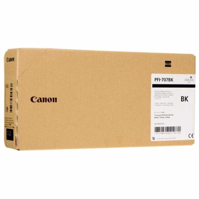 Canon PFI-707BK (9821B001) Siyah Orjinal Kartuş - iPF830 / iPF840