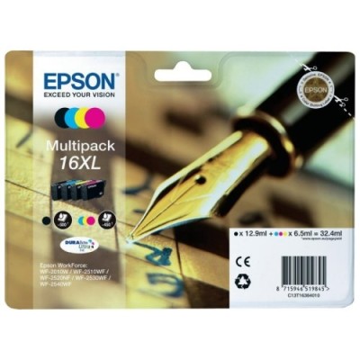 Epson C13T16364020 4lü Set Orjinal Kartuş - WF-2010