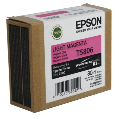 Epson C13T580600 Açık Kırmızı Orjinal Kartuş - Stylus Pro 3800