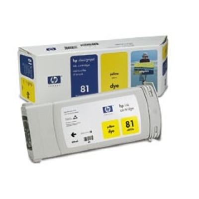 HP C4933A Sarı Orjinal Kartuş - DesignJet 5000 / 5500