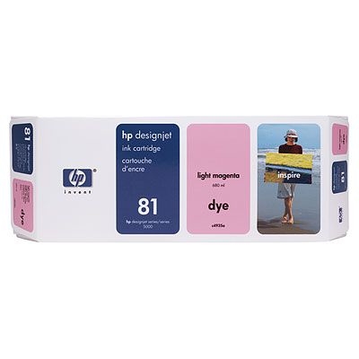 HP C4935A (81) Açık Kırmızı Orjinal Kartuş - DesignJet 5000 / 5500