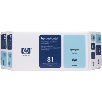 HP C4994A (81) Açık Mavi Orjinal Kartuş + Baskı Kafası - DesignJet 5000 / 5500 HP C4994A (81) Açık Mavi Orjinal Kartuş + Baskı Kafası - DesignJet 5000 / 5500