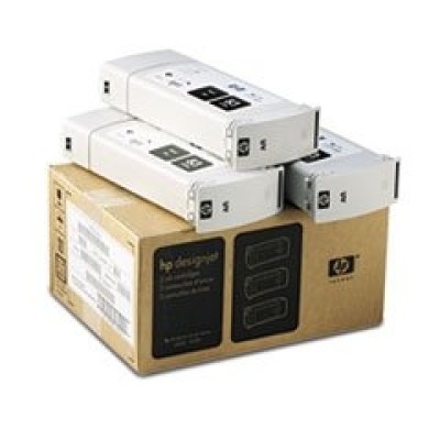 HP C5072A 3lü Paket Siyah Orjinal Kartuş - Designjet 5000