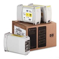 HP C5085A (90) 3lü Sarı Orjinal Kartuş - DesignJet 4000