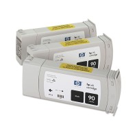 HP C5095A (90) 3lü Siyah Orjinal Kartuş - DesignJet 4000