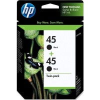 HP C6650FN (45) 2li Siyah Orjinal Kartuş - Deskjet 710c / 720c HP C6650FN (45) 2li Siyah Orjinal Kartuş - Deskjet 710c / 720c