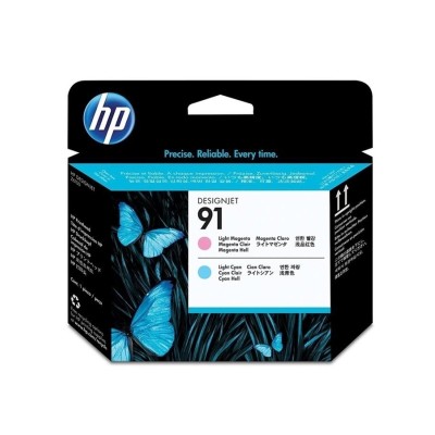 HP C9462A (91) Açık Mavi-Açık Kırmızı Orjinal Kafa Kartuşu - Designjet Z6100