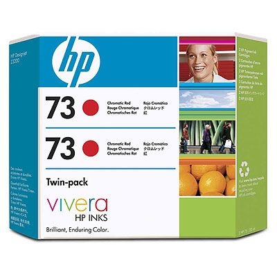 HP CD952A (73) Kromatik Kırmızı Orjinal Plotter Kartuşu 2li Paket - Z3200