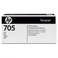 HP CD954A (705) Mavi Orjinal Baskı Kafası ve Temizleyici - DesignJet 5100