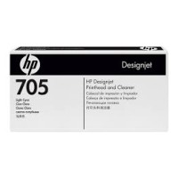 HP CD957A (705) Açık Mavi Orjinal Baskı Kafası ve Temizleyici - DesignJet 5100