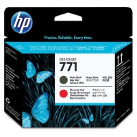 HP CE017A Mat Siyah-Kromatik Kırmızı Kafa Kartuşu - DesignJet Z6200