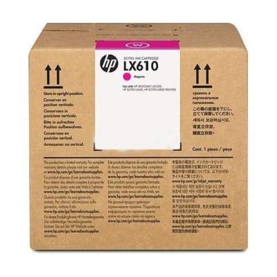 HP CN671A LX610 Kırmızı Lateks Mürekkep Kartuşu - L65500 / LX850