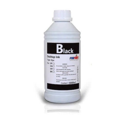HP/Epson/Canon/Samsung/Xerox/Brother/Oki Siyah Kartuş Mürekkebi 1 LT.