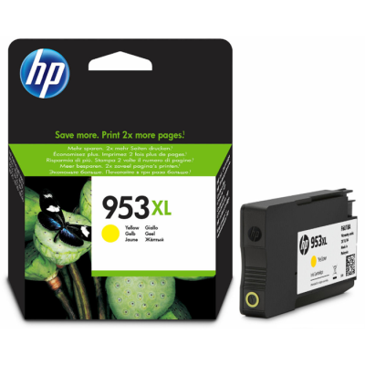 HP F6U18AE (953XL) Sarı Orjinal Kartuş Yüksek Kapasite - OfficeJet Pro 7720