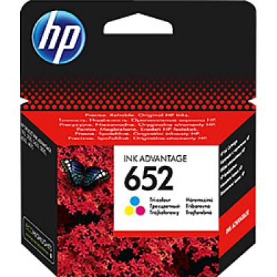 HP F6V24A (652) Renkli Orjinal Kartuş - Deskjet 1115