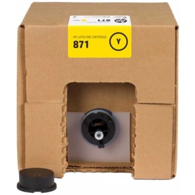 HP G0Y81C (871C) Sarı Orjinal Lateks Kartuş - Latex 370