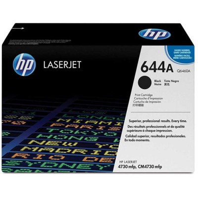 HP Q6460A (644A) Siyah Orjinal Toner - CM4730
