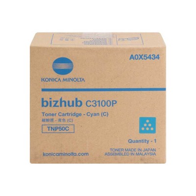 Konica Minolta TNP-50C (A0X5454) Mavi Orjinal Toner - C3100P
