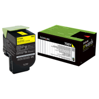 Lexmark 70C80Y0 708Y Sarı Orjinal Toner - CS310 / CS410