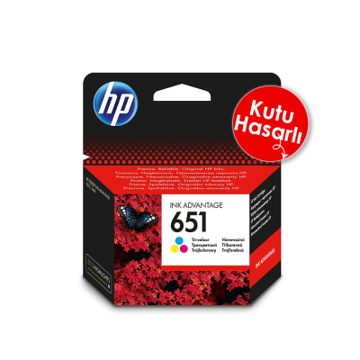 HP C2P11A (651) Renkli Orjinal Kartuş - DeskJet 5645