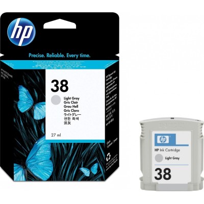 HP C9414A (38) Açık Gri Orjinal Kartuş - B9180