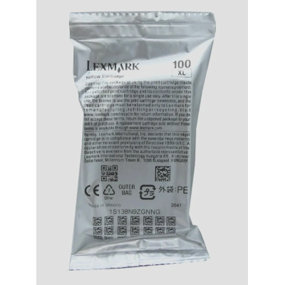 Lexmark 14N1071E Sarı Orjinal Kartuş Yüksek Kapasite - Pro-205