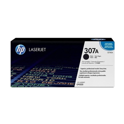 HP CE740A (307A) Siyah Orjinal Toner - LaserJet CP5225