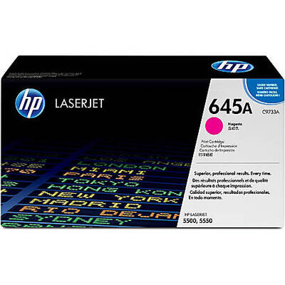 HP C9733A Kırmızı Orjinal Toner - Laserjet 5500 / 5550dn