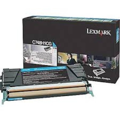 Lexmark C748H1CG Mavi Orjinal Toner - C748de