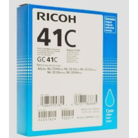 Ricoh GC41C 405766 Geljet Mavi Orjinal Kartuş SG2100 / SG3110 / SG3100