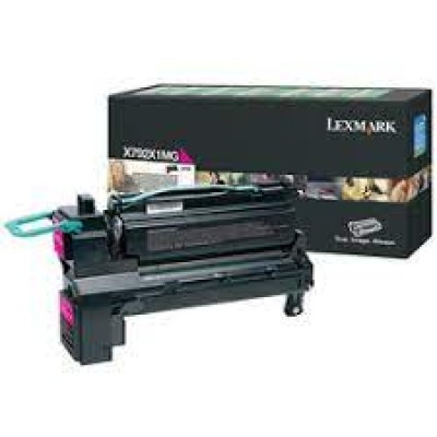 Lexmark X792X1MG Kırmızı Orjinal Toner - X792de