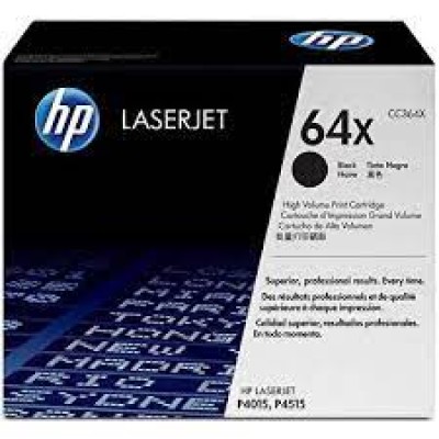 HP CC364X (64X) Siyah Orjinal Toner Seali Çekilmiş - LaserJet P4015