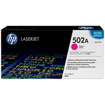 HP Q6473A (502A) Kırmızı Orjinal Toner - Laserjet 3600
