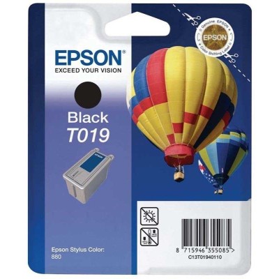 Epson C13T01940120 Siyah Orjinal Kartuş - Stylus Color 880