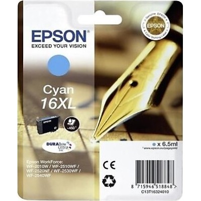 Epson C13T16324020 Mavi Orjinal Kartuş - WF-2010
