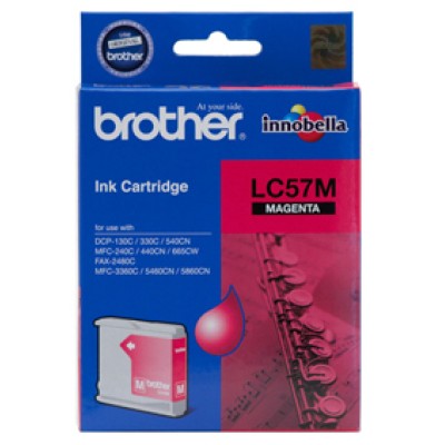 Brother LC57M Kırmızı Orjinal Kartuş - DCP-130C
