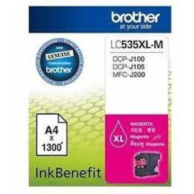 Brother LC535XLM Kırmızı Orjinal Kartuş Yüksek Kapasite - DCP-J105