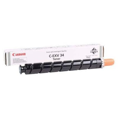 Canon C-EXV34BK (3786B003) Siyah Orjinal Toner - IR-C2020 / IR-C2030