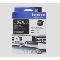 Brother LC569XLBK Yüksek Kapasite Siyah Orjinal Kartuş - MFC-J3720