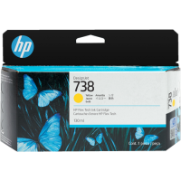 HP 498N7A 738 Sarı Orjinal Kartuş DesignJet T850 T950