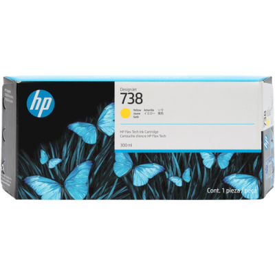 HP 676M8A 738 Sarı Orjinal Kartuş DesignJet T850 T950